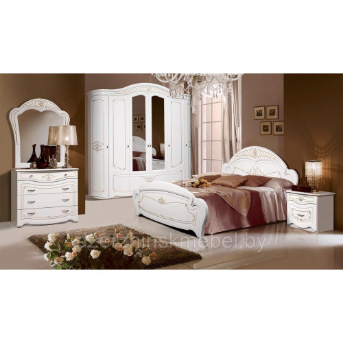 Набор мебели для спальни «Луиза-4». Производитель “Форест Деко Групп”, РБ