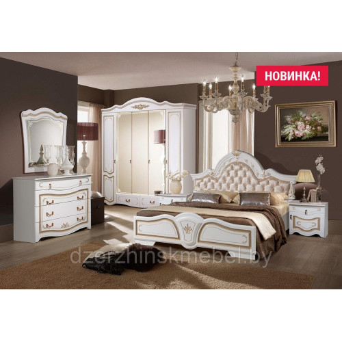 Набор мебели для спальни «Рим-5.2П». Производитель “Форест Деко Групп”, РБ