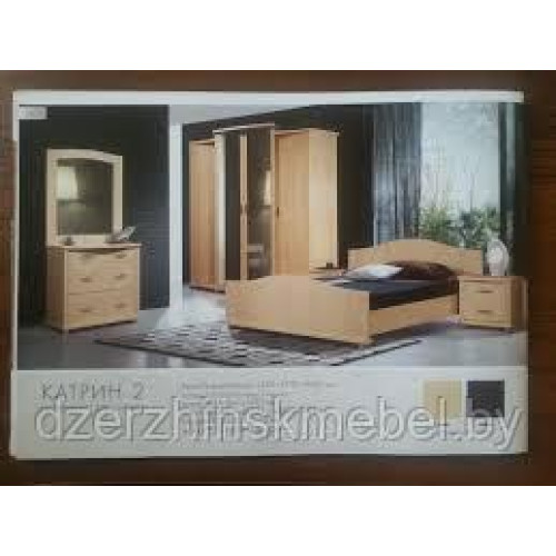 Кровать «Катрин-2» 140. Производитель ЧПУП "Анмикс", РБ