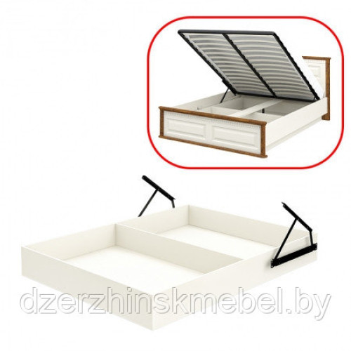 Кровать из набора «Марсель» МН-126-01-180(1). Производитель "Мебель-Неман", РБ