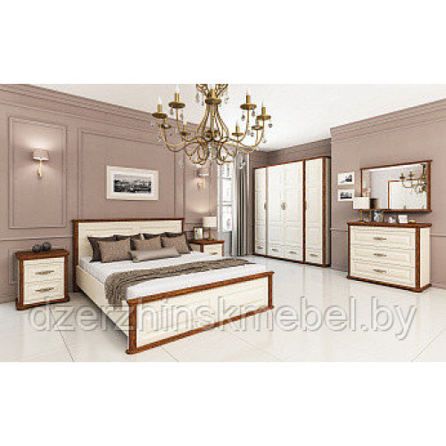 Кровать двуспальная «Марсель» МН-126-01. Производитель "Мебель-Неман", РБ