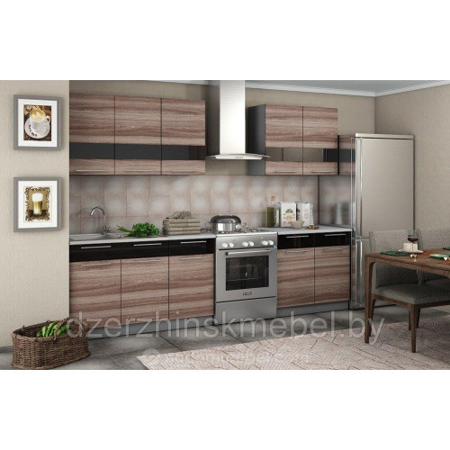 Кухня «Олеся» (Ясень темный). Производитель "Интерьер-центр", РФ