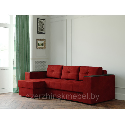 Диван угловой «Ванкувер Лайт с декором».  Производитель  РФ