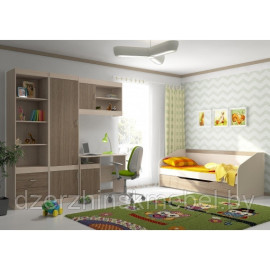 Детская Олимпик - Дуб атланта/Ясень шимо темный. ХИТ ПРОДАЖ!  Производство Россия М