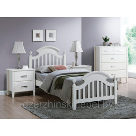 Кровать SIGNAL LIZBONA белая 90/200 .Производство Польша.