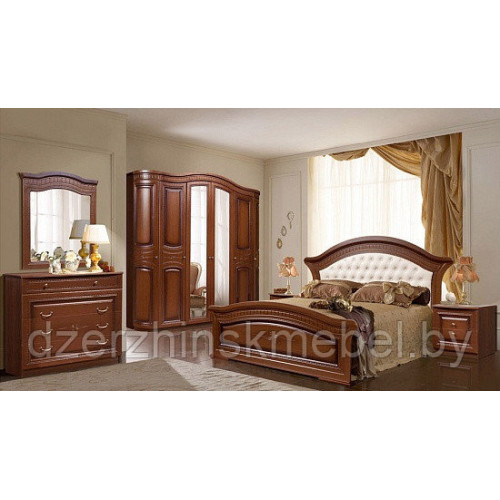 Набор мебели для спальни «Любава-6 СП 007» (жемчуг). Производитель “Форест Деко Групп”, РБ