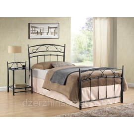 Кровать SIGNAL SIENA черная 90/200. Производство Польша.