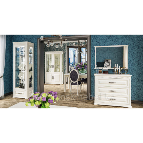 Шкаф комбинированный МН-126-19(1) «Марсель». Производитель "Мебель-Неман", РБ