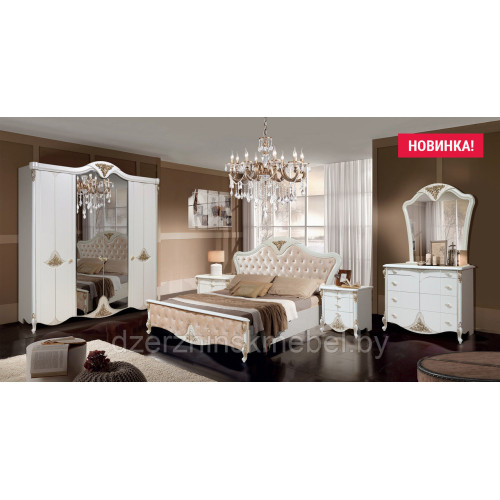 Спальня «Инесса 5К» с комодом. Производитель “Форест Деко Групп”, РБ