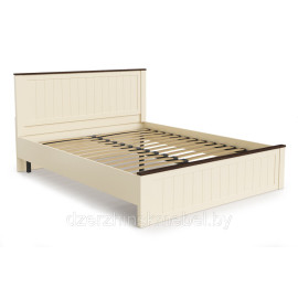 КРОВАТЬ 37.24-02 ПРОВАНС (БЕЖЕВЫЙ/ДУБ КАЛЬЯРИ) Россия Олмеко