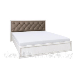 КРОВАТЬ ГАБРИЭЛЛА 06.02-02 С НАСТИЛОМ (ВУДЛАЙН КРЕМОВЫЙ).Россия Олмеко