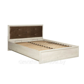 КРОВАТЬ 32.26-02 СОХО (БЕТОН ПАЙН БЕЛЫЙ). Россия Олмеко