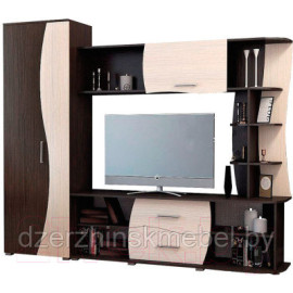 Стенка Капри (венге/дуб).Производство Россия мд