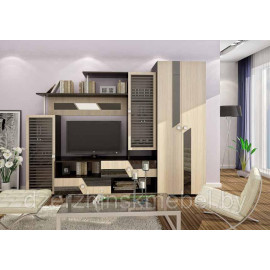 Стенка Марта-7 (беленый дуб) Производство Россия нм