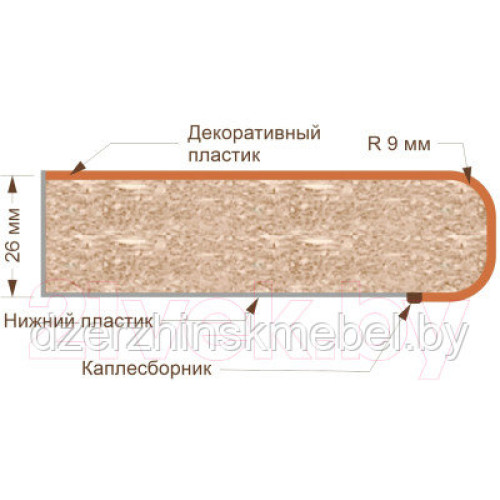 Кухня «Марта-2» 2,1м. (бежевый). Производитель "МебельПарк", РФ