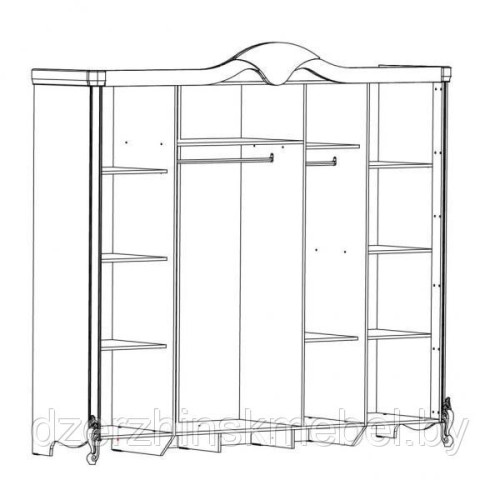 Набор мебели для спальни «Афина-5.1». Производитель “Форест Деко Групп”, РБ