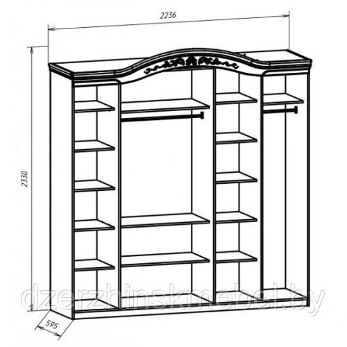Спальня «Валерия-4». Производитель “Форест Деко Групп”, РБ
