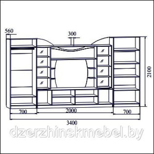 Гостиная «Rikko Гамма». Производитель "Riko", РФ